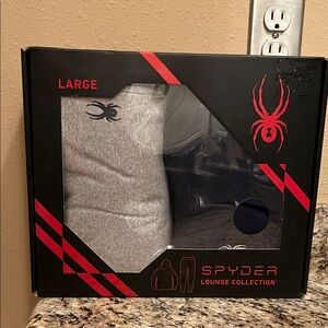 Spyder Lounge Collection Set - Gray and Navy